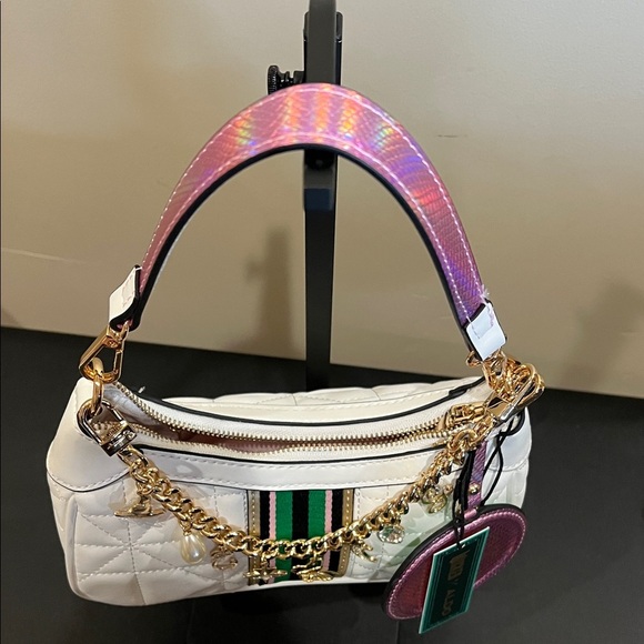 Aldo LE | Wicked Inspired ~ Charms, Crossbody & Pink Dust Bag * Free Socks!! - Picture 13 of 17